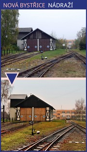 Nová Bystřice – nádraží