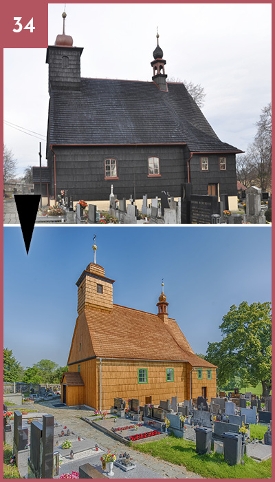 Řepiště – Dřevěný kostel sv. Michaela archanděla