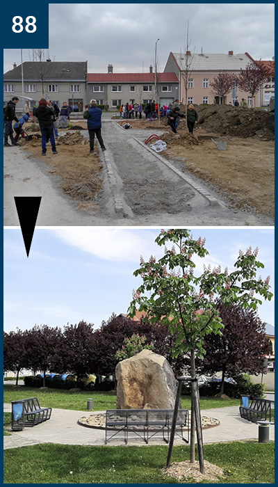 Zdounky  –  Revitalizace náměstí a založení parku