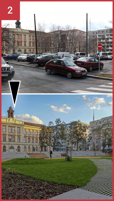 Praha 3 – Žižkov  –  Revitalizace Komenského náměstí