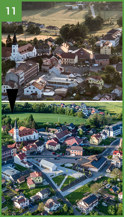 Vacov  –  Rekonstrukce a dostavba náměstí