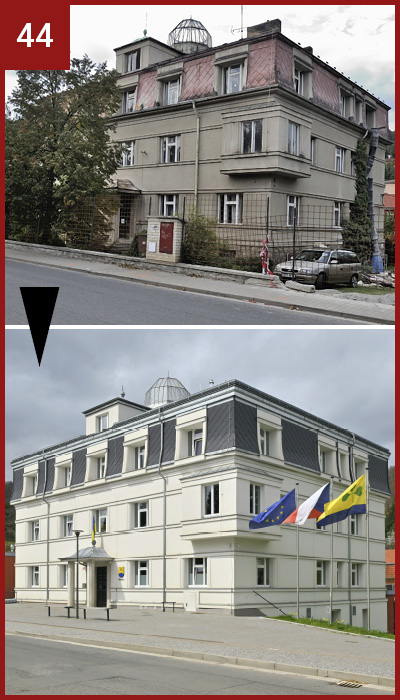 Černošice  –  Vila Tišnovských – od činžáku k radnici