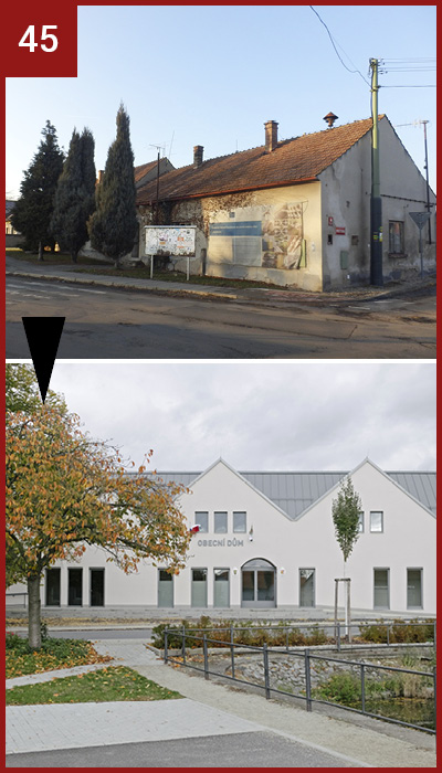 Dřísy  –  Přestavba obecního domu
