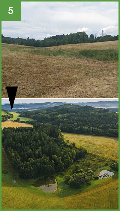 Bohdalovice u Větřní  –  Revitalizace hlavního odvodňovacího zařízení